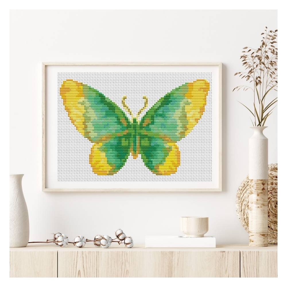 Beginner Cross Stitch Kit Easy DIY Mini Embroidery Set Jahitan Silang