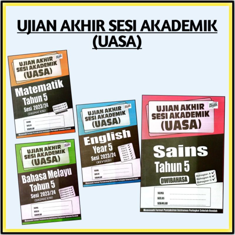 ILMU DIDIK UJIAN AKHIR SESI AKADEMIK TAHUN 5(UASA) | Shopee Malaysia