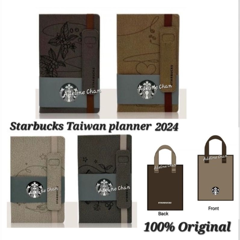 READY STOCK! Starbucks Taiwan Planner 2025 Shopee Malaysia