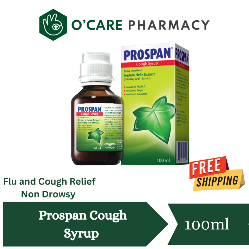 Prospan Cough Syrup (Ubat Batuk) Kid 100ml [Ready Stock] Shopee Malaysia