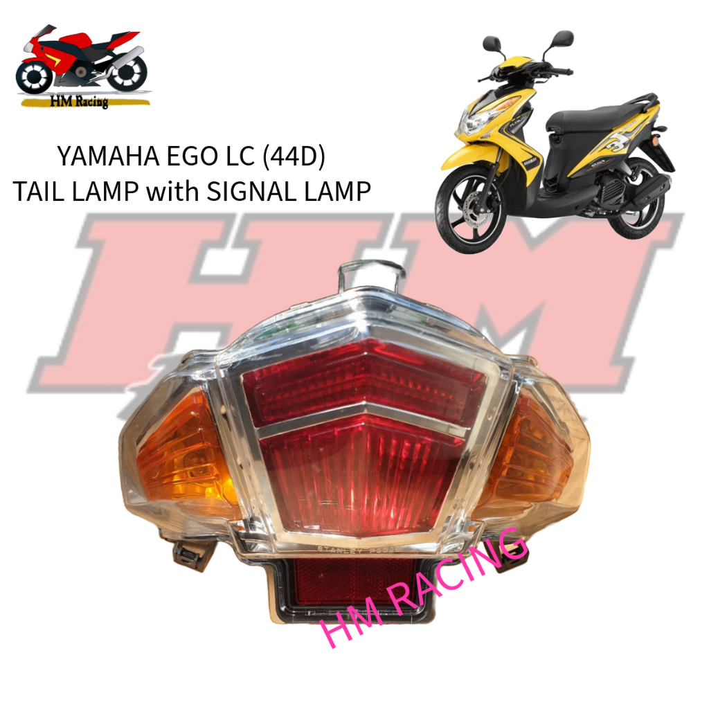 Yamaha Ego Lc Tail Lamp With Signal Lamp Complete Ego Lc Ego Lc Shopee Malaysia