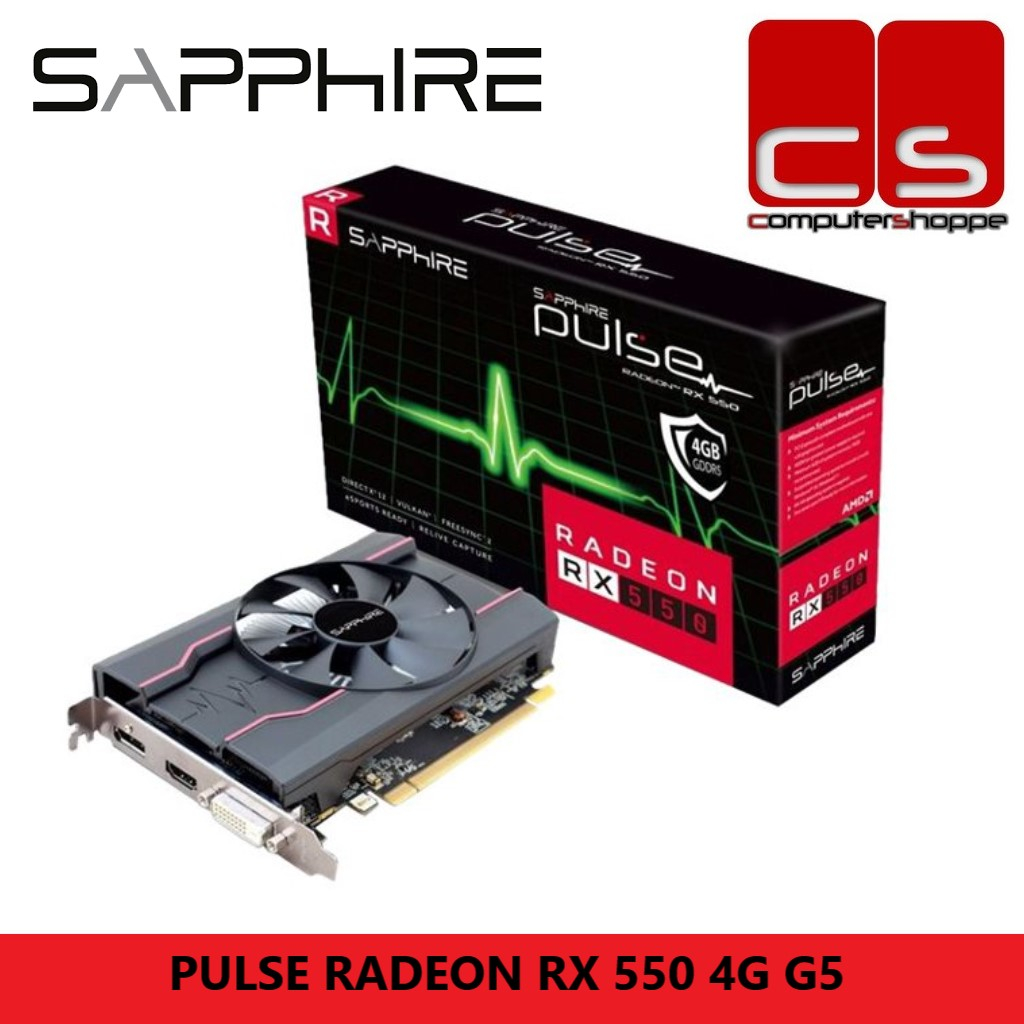 Sapphire pulse best sale rx 550