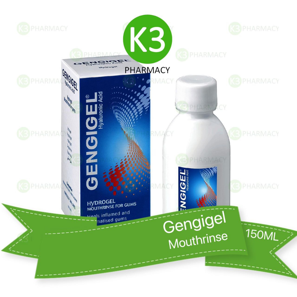 Gengigel Hyaluronic Acid Gengival Gel for mouth ulcer or gum sore