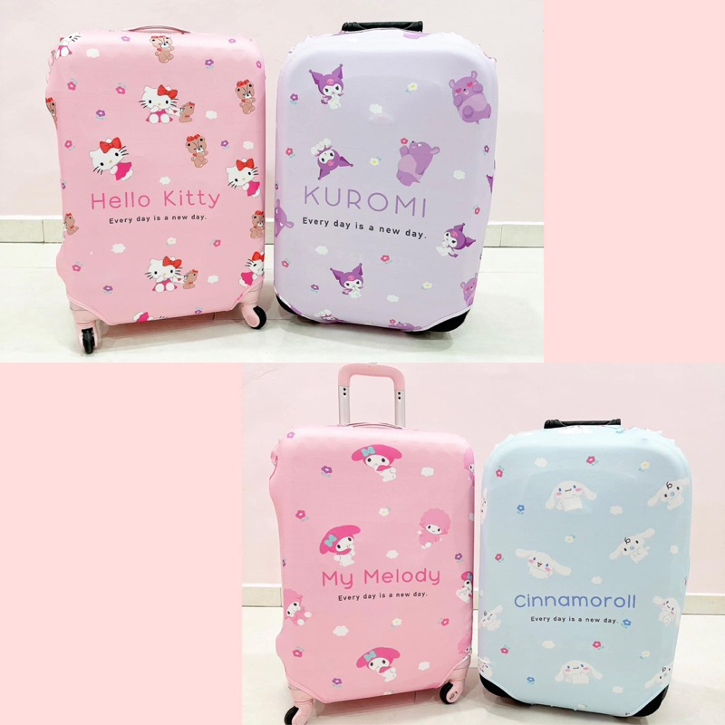 Hello kitty cheap luggage cover