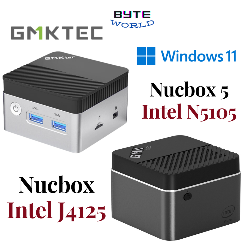 GMKtec NucBox5 N5105 メモリ8GB　SSD512GB GMKTEC NucBox 5、Jasper Lake N5105搭載の極小ミニPCのスペック