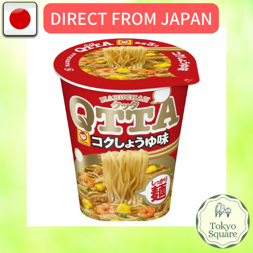 [Japanese Ramen] MARUCHAN QTTA Rich Soy Sauce Flavor 78g ×12pcs