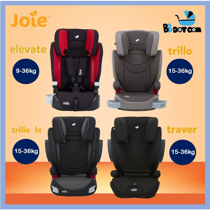 Joie Elevate / Elevate R129 / Trillo LX / Traver / Duallo Booster Car