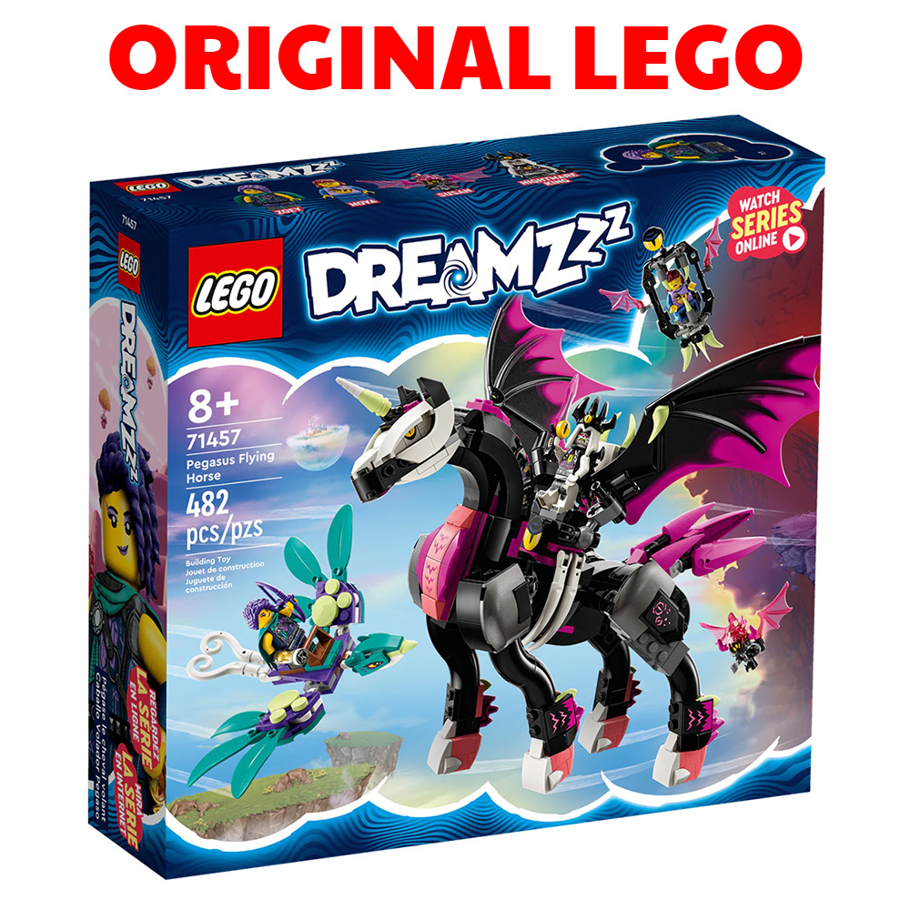 LEGO 71457 DREAMZzz Pegasus Flying Horse (Without Minifigures) | Shopee ...