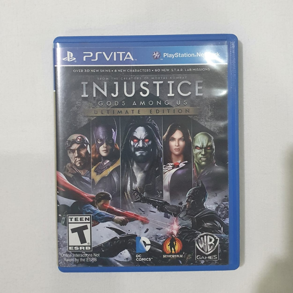 INJUSTICE GODS AMONG US ULTIMATE EDITION [PS VITA ONLY] | Shopee Malaysia