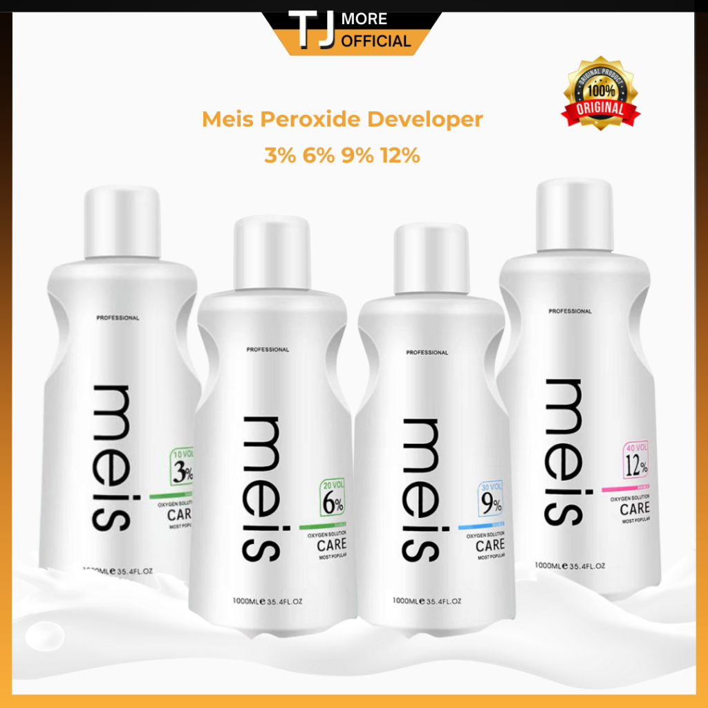 MEIS Peroxide Developer Oxidizer Cream Hair Color Salon Barber ...