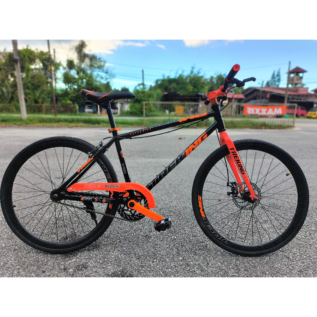 BASIKAL FIXIE 24 INCI TREKING 2419 Bicycle 24 inch Shopee Malaysia