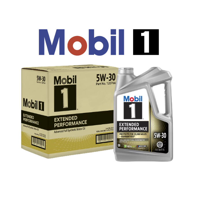 (MADE IN USA) Mobil 1 5w30 Extended Performance Full Synthetic Engine