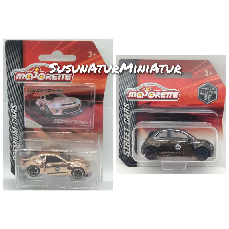 Majorette Chevrolet Camaro 22 Rose Gold Edition 2022 Chase Car , Fiat ...