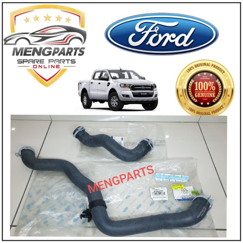 ORIGINAL FORD RANGER T6 3.2 & T7 3.2cc ONLY RADIATOR TOP HOSE & LOWER ...