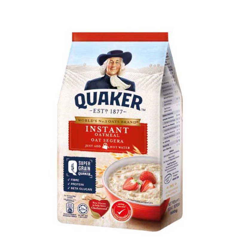Quaker Instant Oatmeal 1.35kg (EXP 12/24) | Shopee Malaysia