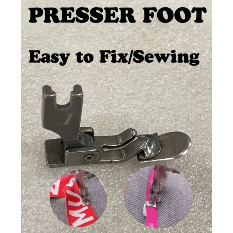 P315 IronFree Lower Folder Edge Presser Foot/Easy to Use/Presser Foot