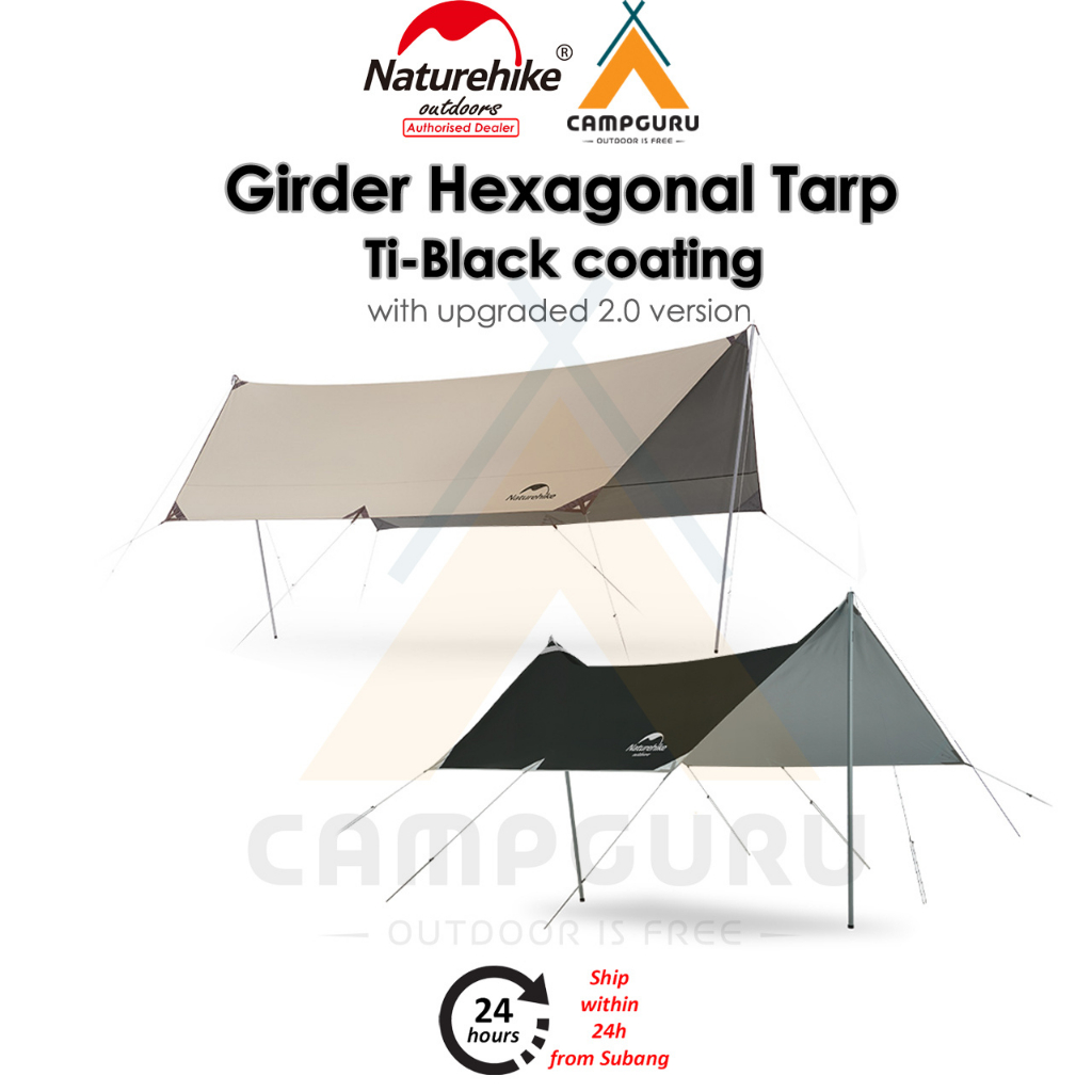 Hexagon tarp outlet