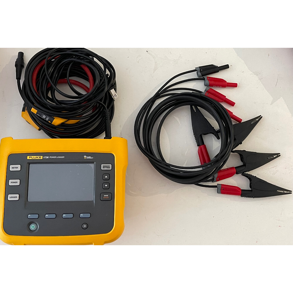 Fluke 1736 Three Phase Power Quality Energy Monitor & Logger | Shopee ...