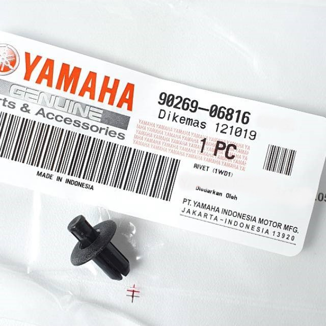 CLIP RIVET 16ZR Y16 Y15 V1 V2 R25 R15 RS150 RIVET CLIP LC135 NVX NMAX ...