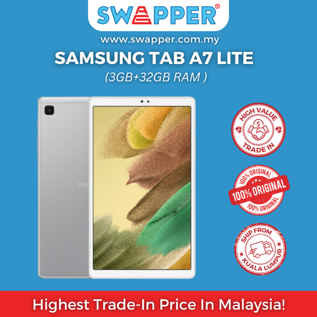 Samsung Tab A7 Lite Demo Full Set (Mediatek MT8768T Helio P22T/8.7" TFT