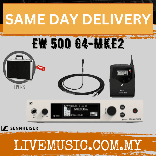 Sennheiser EW 500 G4-MKE2 Wireless Lavalier Microphone System with/ LPC ...