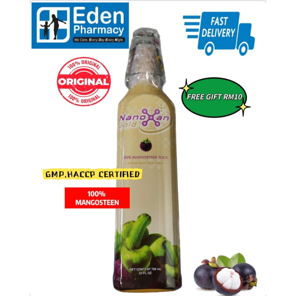Nanoxan Gold 100 Mangosteen Juice 700ml freerm10 Shopee Malaysia