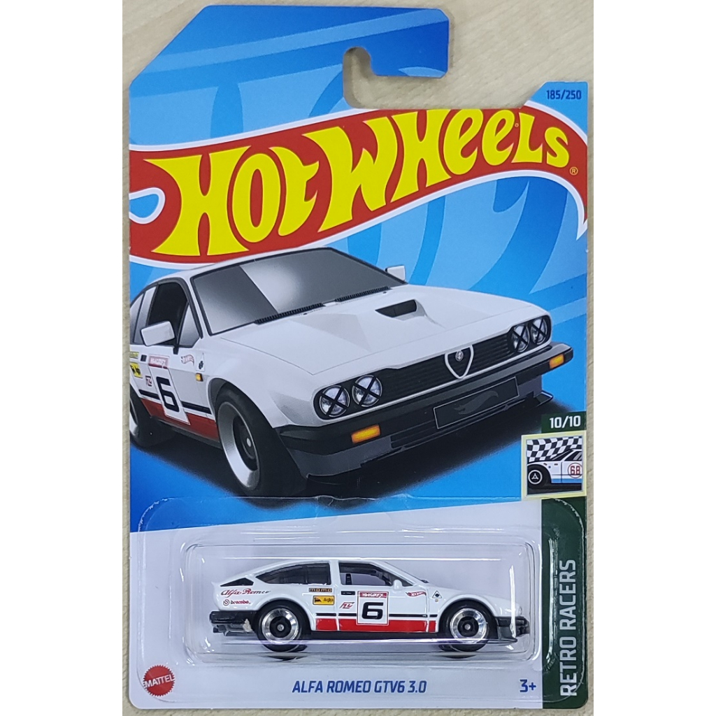 Hot Wheels Alfa Romeo GTV6 3.0 [Retro Racers] | Shopee Malaysia