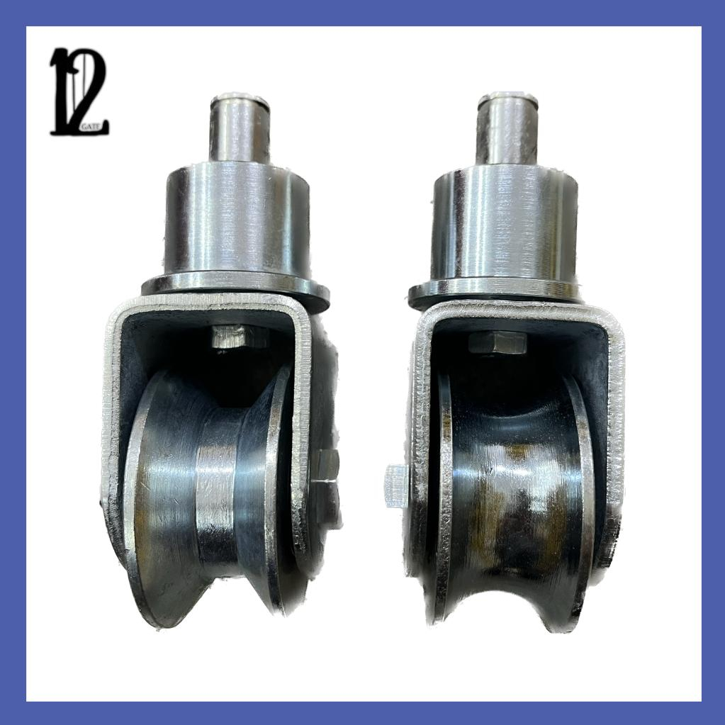 Roller Bearing Swivel Folding Gate Bearing Auto Gate Roller Pagar Pintu Tayar Roller U 