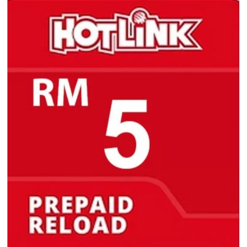 Maxis/Hotlink Prepaid Reload RM5 | Shopee Malaysia