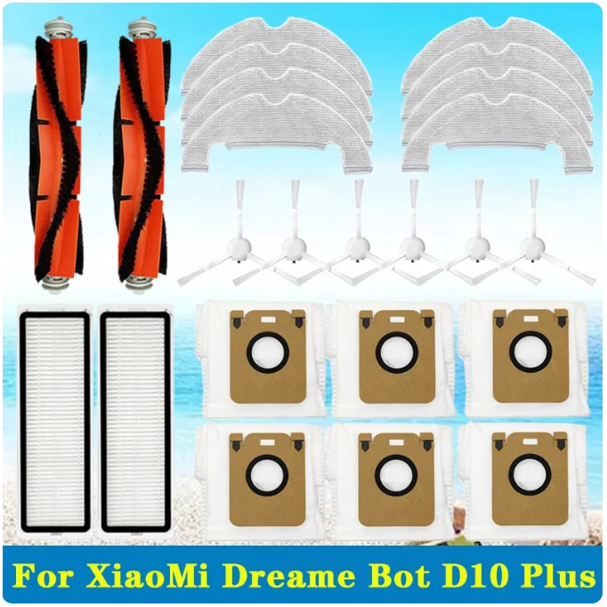 Original Dreame Bot D10 Plus Robot Vacuum Cleaner Accessories