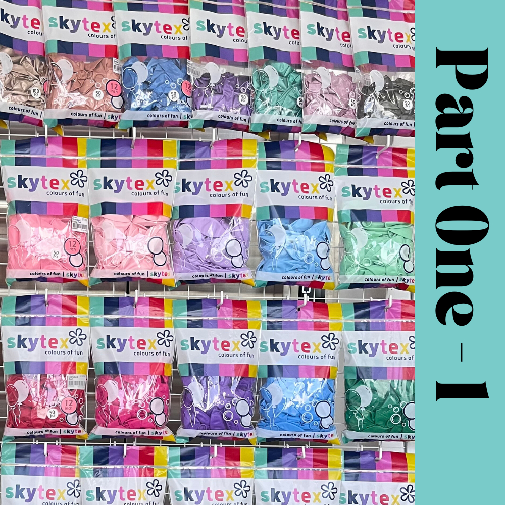 Part 1 Skytex 50 Pcs Colourful Latex Balloons 5 10 12 Inch Same
