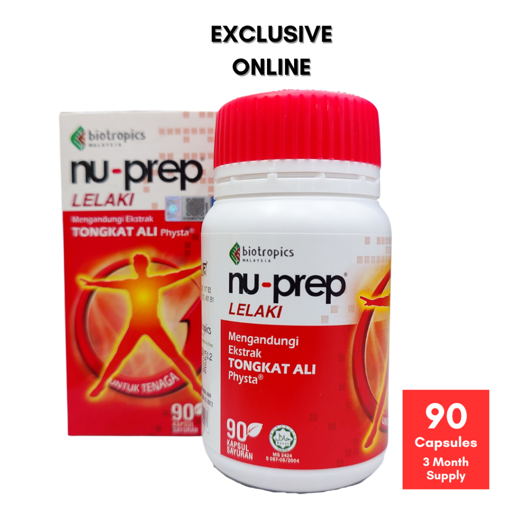 Biotropics Nu-Prep Lelaki (90's) | Shopee Malaysia