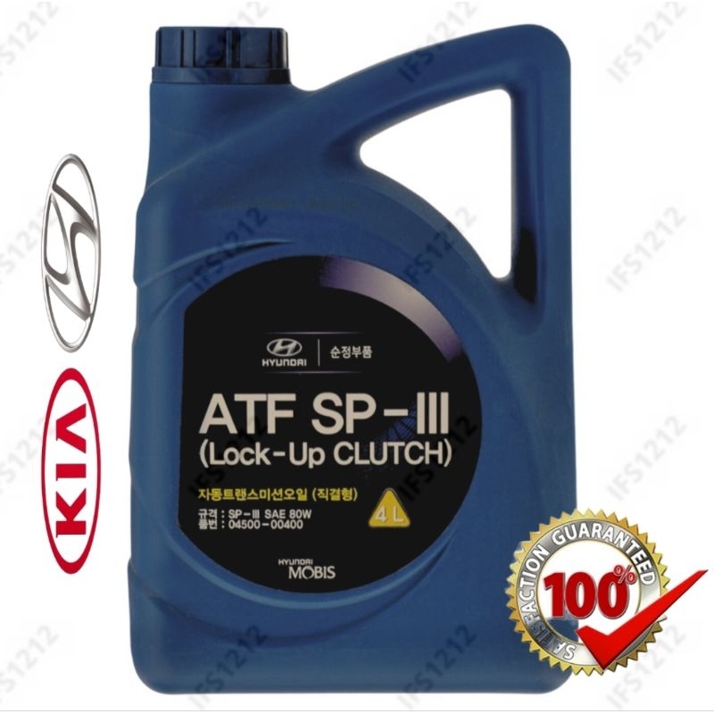 🇲🇾ORIGINAL🔥 HYUNDAI KIA ATF 4L SPlll CITRA OPTIMA MATRIX GETZ ATOS ...