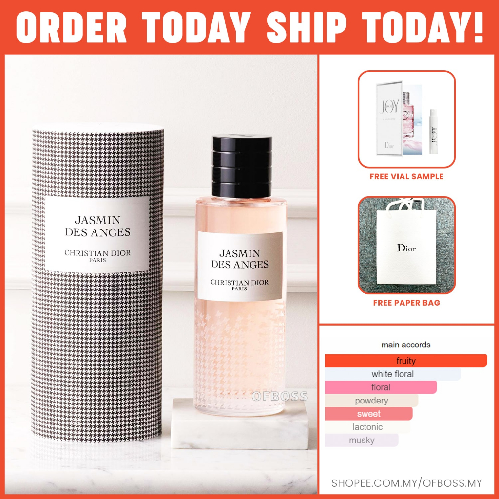 DlOR GRIS DlOR-LUCKY-JASMIN DES ANGES (HOUNDSTOOTH EDITION) 125ML EAU ...