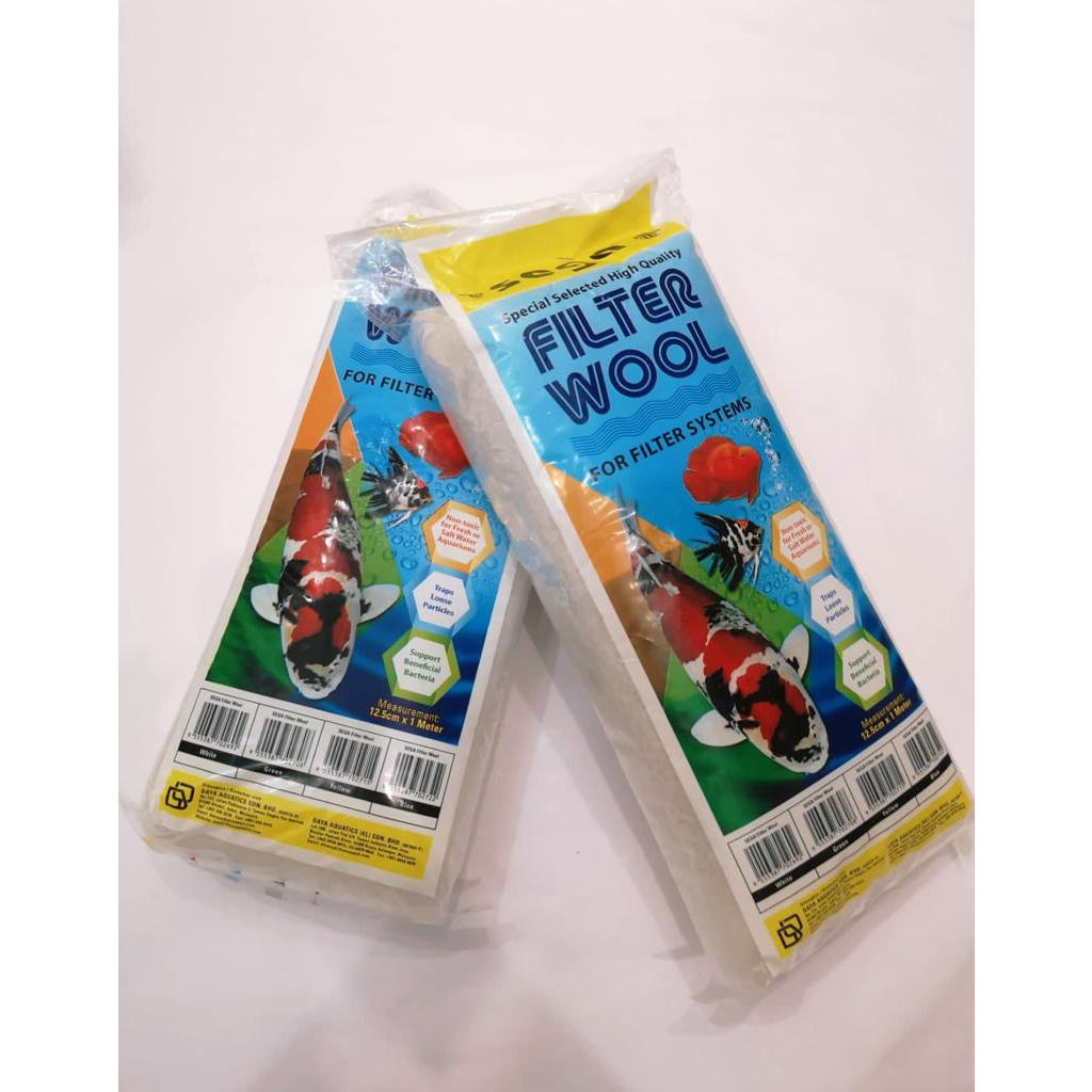 SEGA filter Wool Cotton Sponge Aquarium (READY STOCK) | Shopee Malaysia