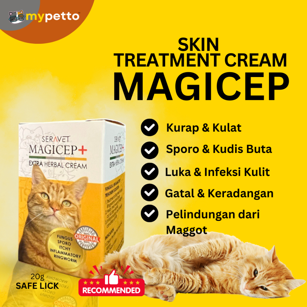 BECELICO Krim Kurap, Luka, Kudis Buta & Sporo Kucing . Cat Fungal ...
