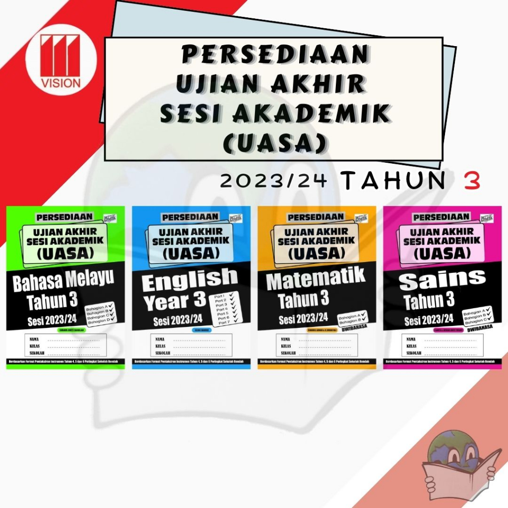 Persediaan Ujian Akhir Sesi Akademik (UASA) Tahun 3 - B.Melayu/B ...