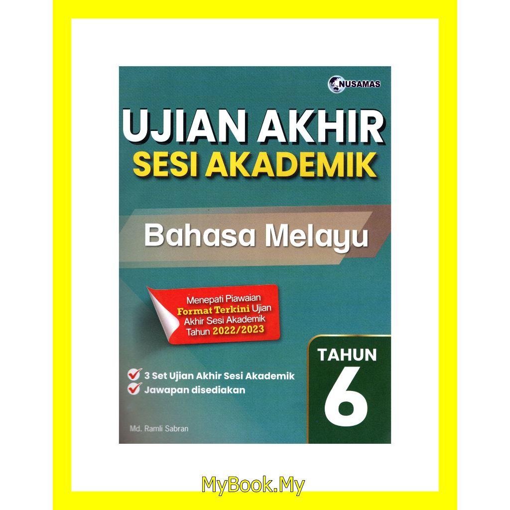 *BARU* MyB Buku Latihan : Ujian Akhir Sesi Akademik UASA Tahun 6 ...