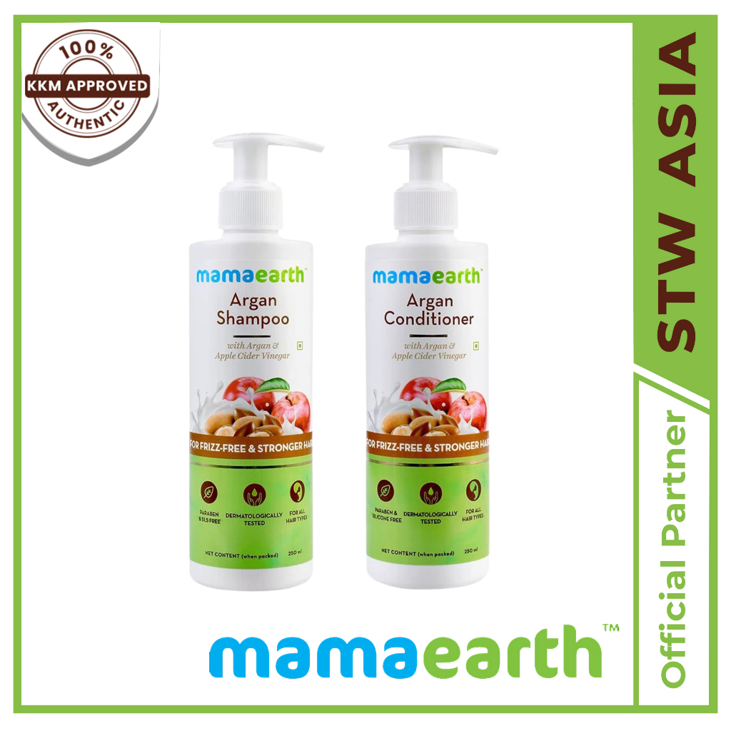 Mamaearth FrizzFree Argan and Apple Cider Vinegar Shampoo