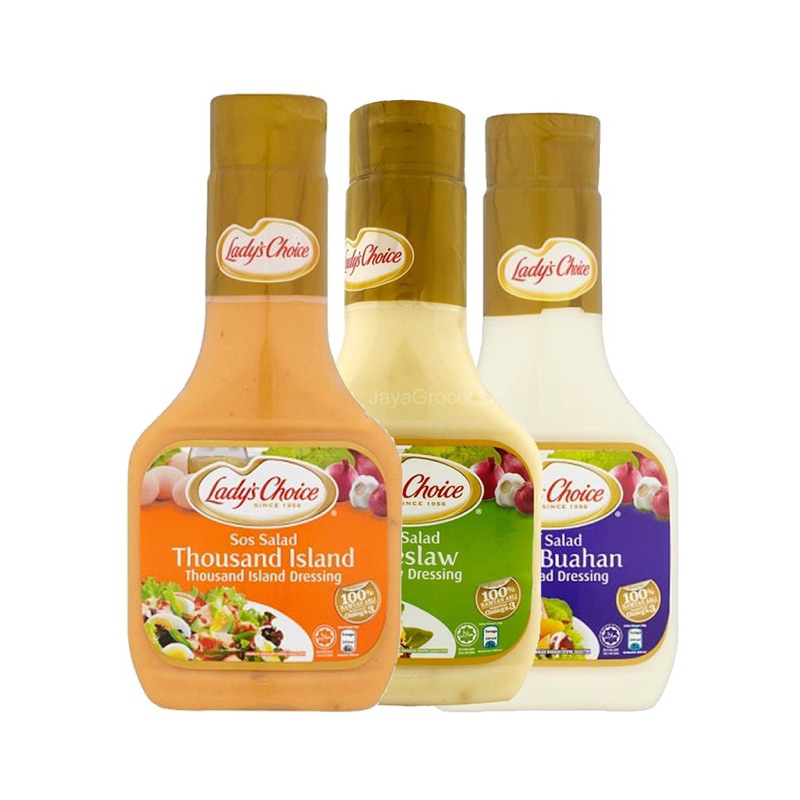 lady's choice fruit salad dressing Thousand Island /Coleslaw /Fruit Salad 250ml lady's choice peanut butter