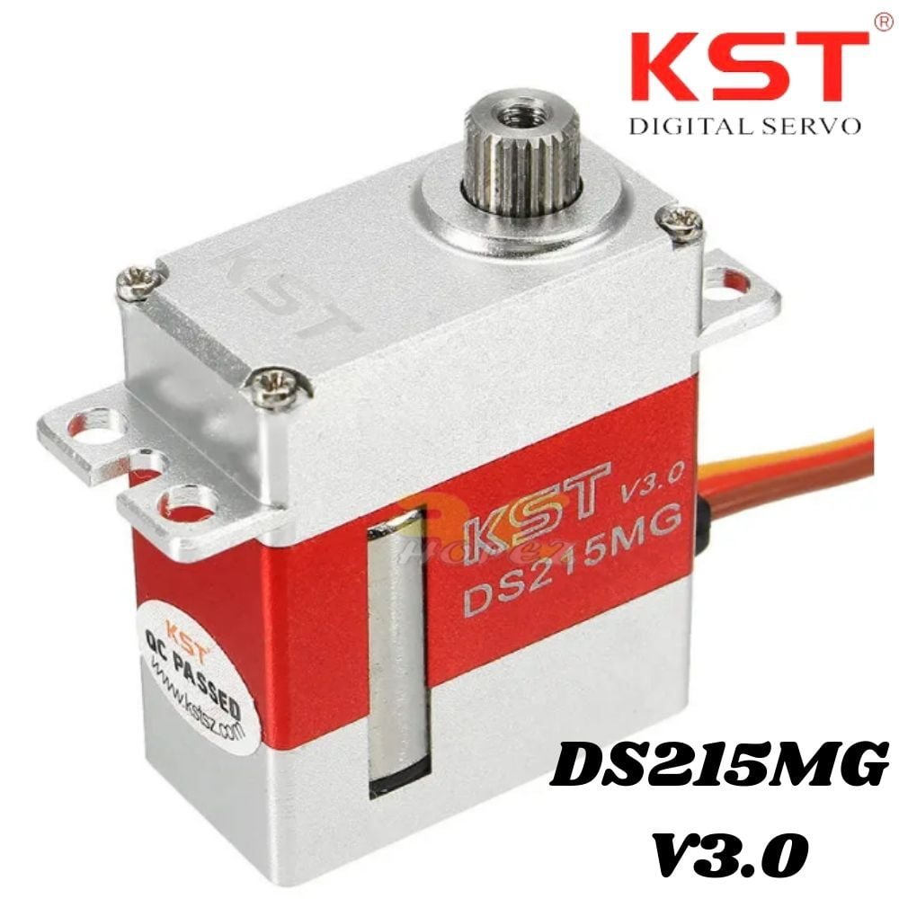 KST DS215MG V3.0 Stainless Steel Gear Digital Servo For 450 380 480 RC