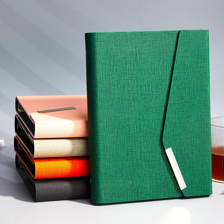 2025 Diary Planner A5 PU Organizer 6 O Ring Binder Loose Leaf Monthly ...