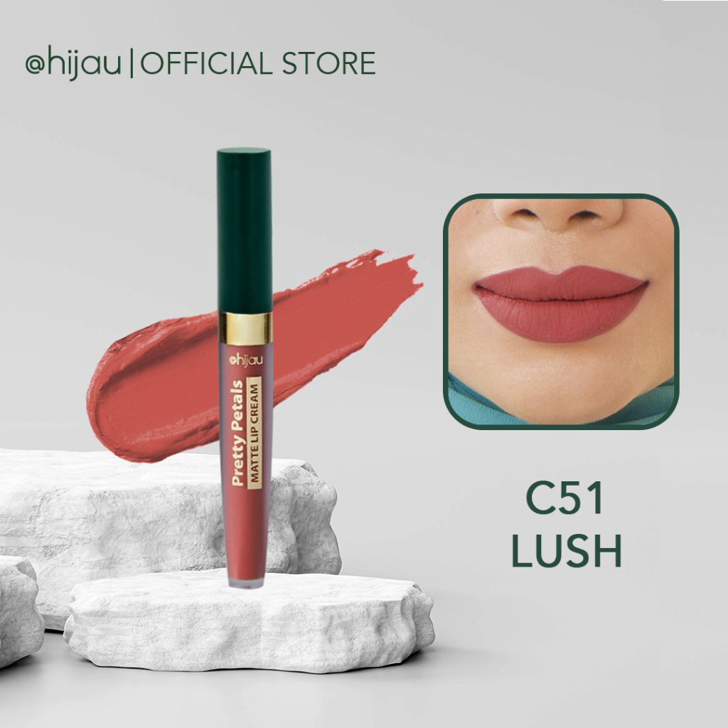 @hijau Pretty Petals Matte Lip Cream - Available in 6 Colour | Hijau ...