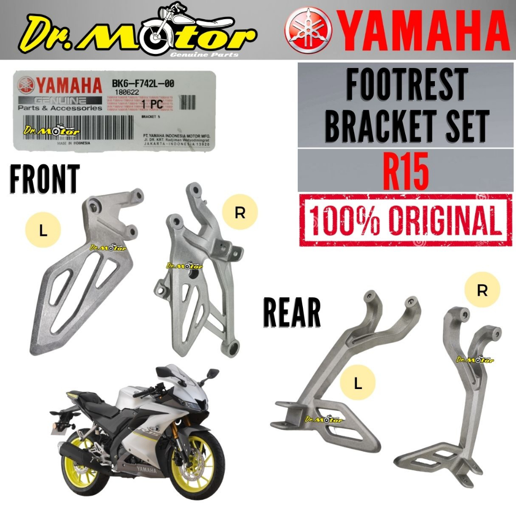 R15 YZF155 VVA V3 R15M Front Footrest Bracket Rear Braket Foot Rest