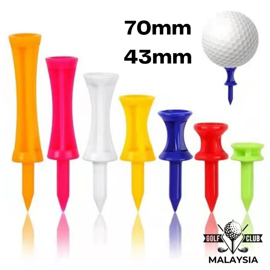 Golf Tee Wheel Pin Golf Plastic Ball Tee 43mm 70mm Plastic Golf Tees