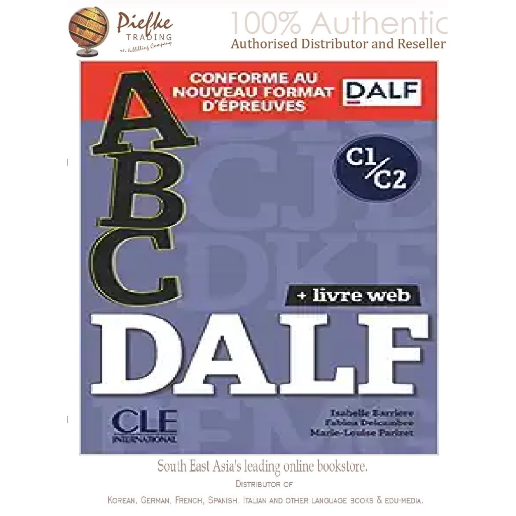 Dalf C1-C2 + Livret + Audio Audio (100% Asli Dan Tulen - Bukan fotokopi)  9782090353846 | Shopee Malaysia