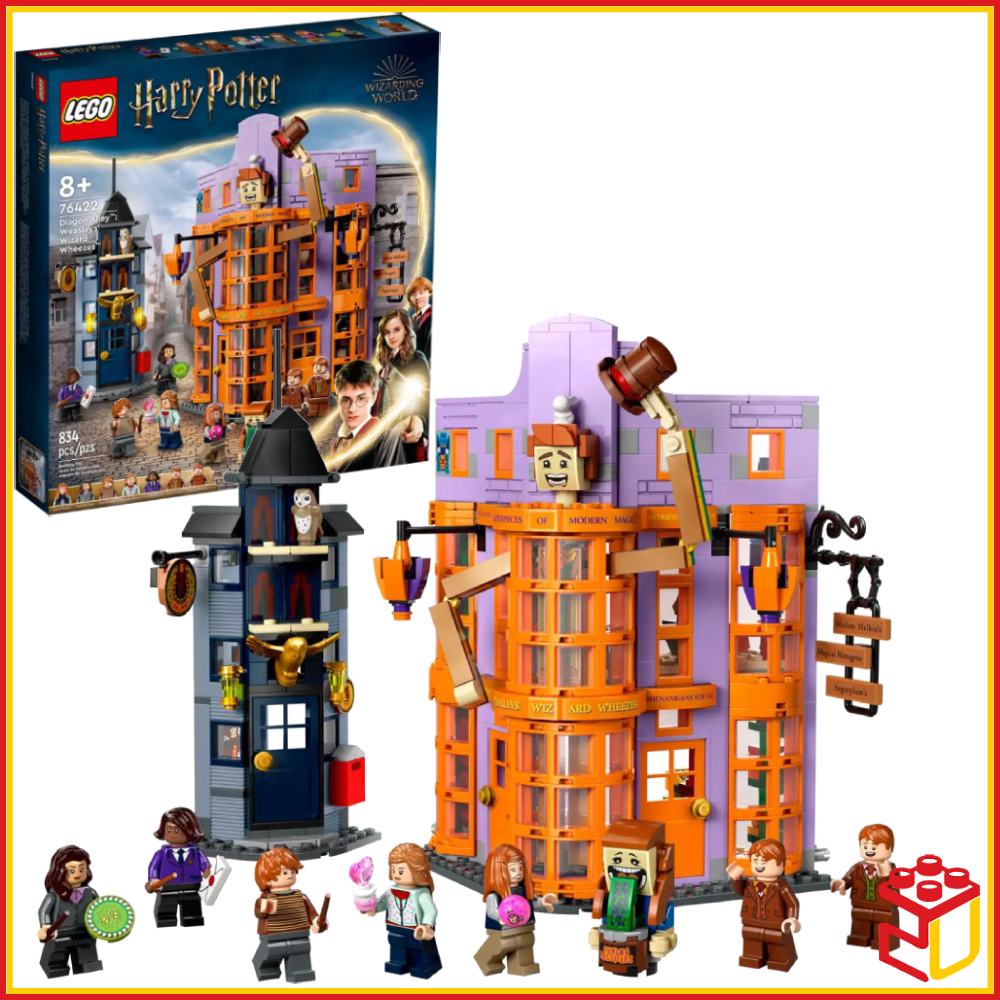 (Ready Stock) 76422 LEGO Harry Potter Diagon Alley™: Weasleys' Wizard ...