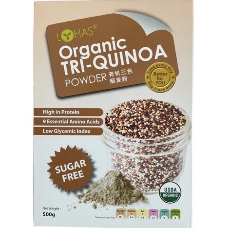 Lohas Tri-Quinoa Powder 500g 有机三色藜麦粉 | Shopee Malaysia