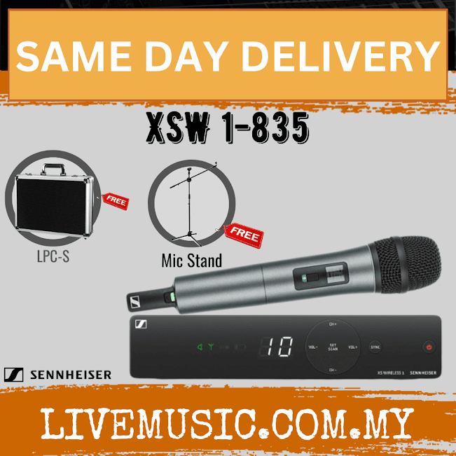 Sennheiser XSW 1835A Wireless Handheld Microphone System with / LPCS