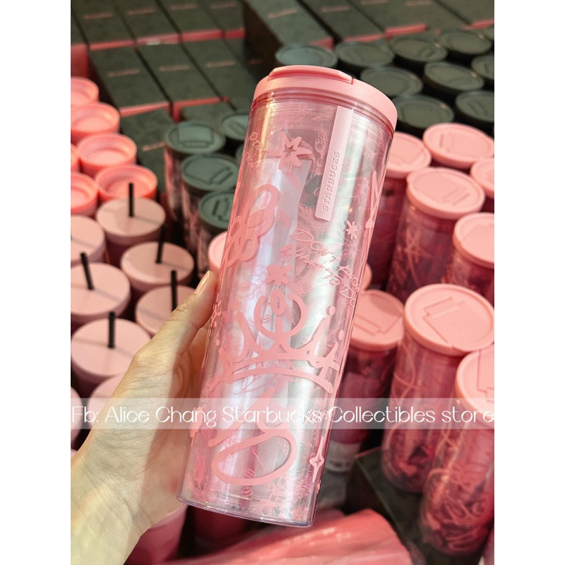 Starbucks Blackpink Doodle Pink Tumbler 16oz Shopee Malaysia